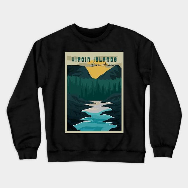 Virgin Islands national park gift Crewneck Sweatshirt by NeedsFulfilled